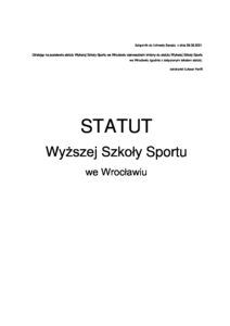 Statut WSS 2021